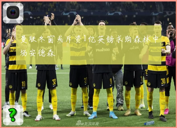 曼联冬窗或斥资1亿英镑求购森林中场安德森